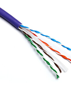 Kabel U/UTP cat.6, AWG23, Dca, LSOH, vijolčen, 500m