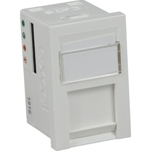 Excel UTP modul RJ45 cat.6, brez zaščite, LJ6C, bel