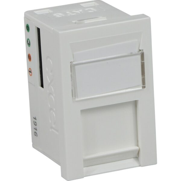 Excel UTP modul RJ45 cat.6, brez zaščite, LJ6C, bel