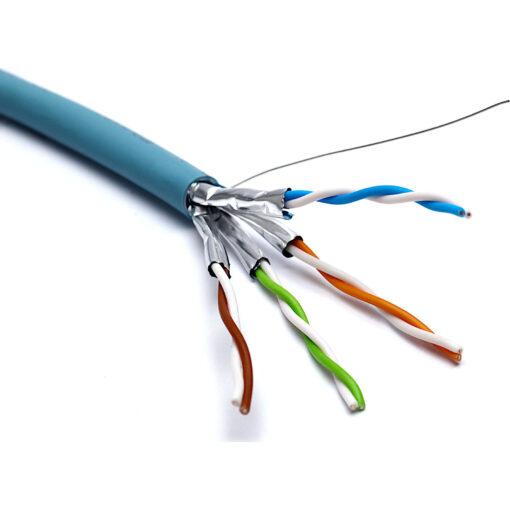 Kabel U/FTP cat.6A, AWG23, 500MHz, Dca, LSOH CPR, moder, 500m