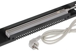SVETILKA RACK 19" 1HE LED ČRNA