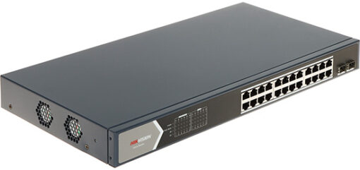 STIKALO PoE DS-3E0526P-E/M 24-PORTNI SFP Hikvision