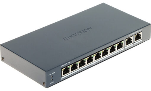 STIKALO PoE DS-3E1510P-EI 8-PORTNI Hikvision
