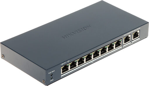 STIKALO PoE DS-3E1510P-EI/M 8-PORTNI Hikvision