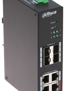 STIKALO PoE HS4408-4ET-96 4-PORTNI  +  4 x SFP DAHUA
