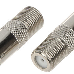 ADAPTER IEC-W / "F", 75Ohm, kovinski, 10kos/pak