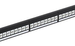 PATCH PANEL KEYSTONE PP-24/RJ-FX/6C
