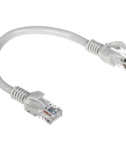 Priključni kabel U/UTP, cat.5e, PVC, siv, 0,2m GP
