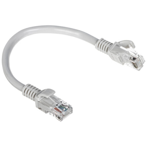 Priključni kabel U/UTP, cat.5e, PVC, siv, 0,2m GP
