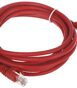 KABEL PATCH RJ45/3.0-RED 3.0 m