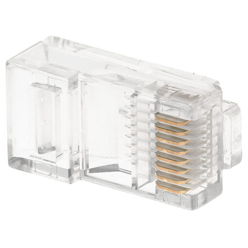 Konektor RJ45, cat.5e UTP, krimp sistem, trda žila, paket 1000kos