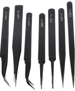KOMPLET NATANČNIH PINCET TWEEZERS-SET/1 9 KOSOV