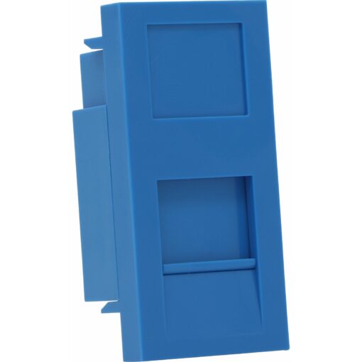 Excel modul za keystone z zaslonko, moder