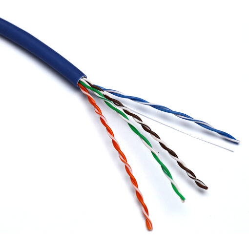 Excel U/UTP kabel cat.5E, trd, LSOH, Dca, 305m, Bx, črn