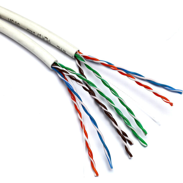 Excel U/UTP kabel cat.5E, LSOH, Eca, 2x500m, Rl, bel