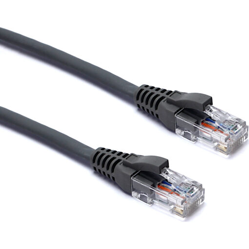 Excel U/UTP patch/lead kabel cat.6, LSOH, z rezilom, 6m, siv