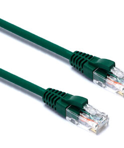 Excel U/UTP patch/lead kabel cat.6, LSOH, z rezilom, 10m, zelen