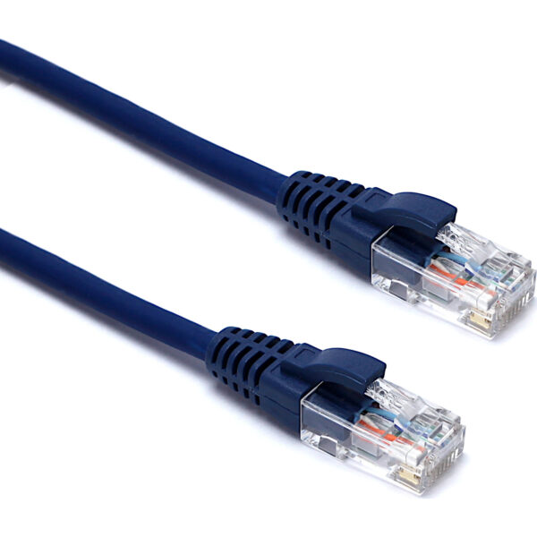 Excel U/UTP patch/lead kabel cat.6, LSOH, z rezilom, 15m, moder