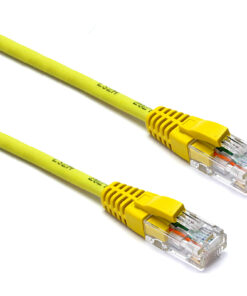 Excel U/UTP patch/lead kabel cat.6, LSOH, z rezilom, 10m, rumen