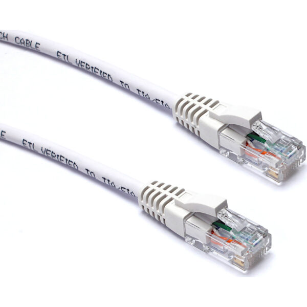 Excel U/UTP patch/lead kabel cat.6, LSOH, z rezilom, 2m, bel