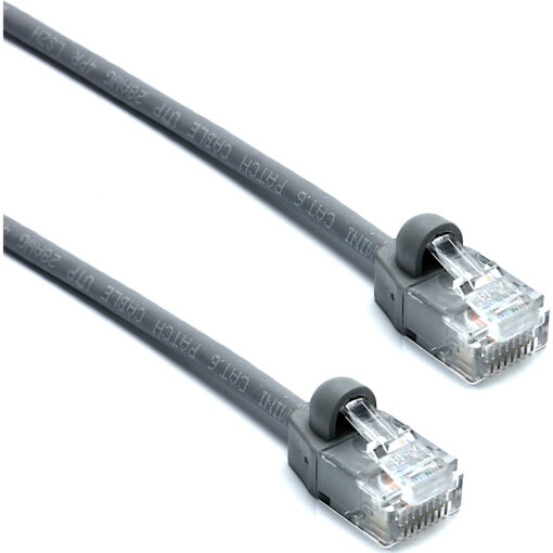 Excel U/UTP kabel cat.6, mini, P/Lead, 28AWG, LSOH, 2m, siv
