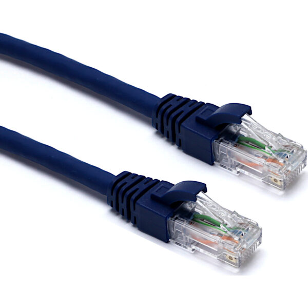 Excel U/UTP patch/lead kabel cat.6A, LSOH, z rezilom, 3m, moder