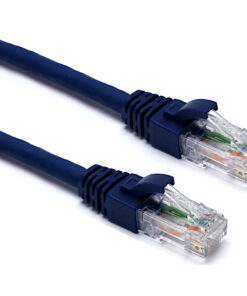 Excel U/UTP patch/lead kabel cat.6A, LSOH, z rezilom, 5m, moder