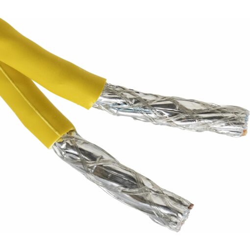 Excel S/FTP kabel cat.7A, Dca, LSOH, 500m, RI, rumen - Image 3