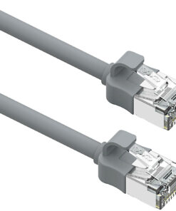 Excel patch/lead kabel cat.6A, mini, 28AWG, 0,5m, siv, PK10