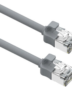 Excel patch/lead kabel cat.6A, mini, 28AWG, 7m, siv