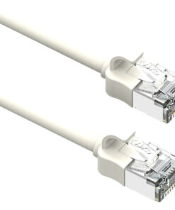 Excel patch/lead kabel cat.6A, mini, 28AWG, 0,3m, bel, PK10
