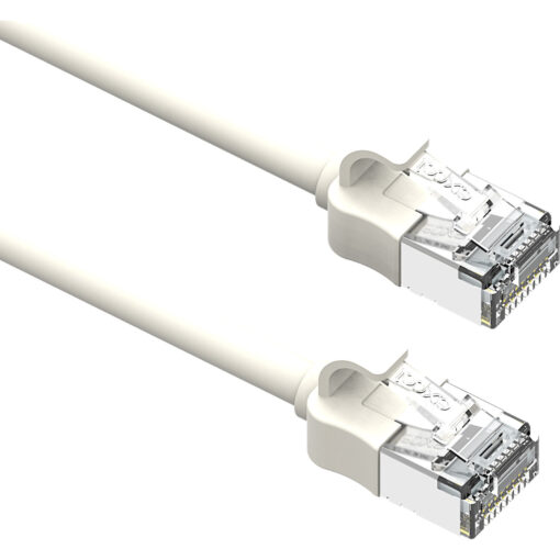 Excel patch/lead kabel cat.6A, mini, 28AWG, 10m, bel