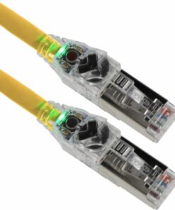 Excel U/UTP kabel cat.6, sledljiv, P/Lead, LSOH, 10m, rumen