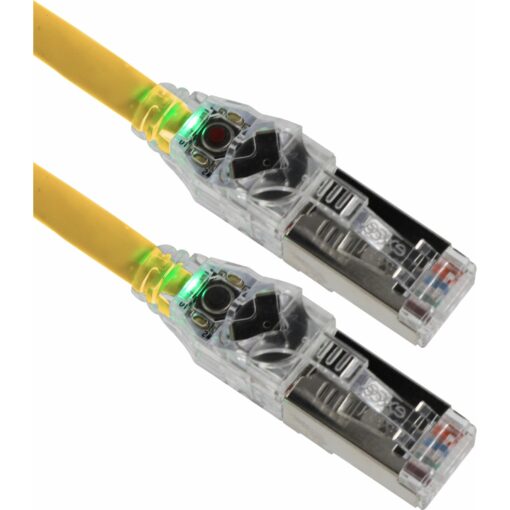 Excel U/UTP kabel cat.6, sledljiv, P/Lead, LSOH, 15m, rumen