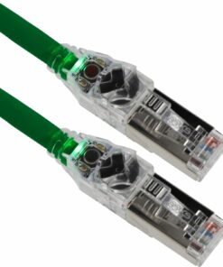 Excel U/UTP kabel cat.6, sledljiv, P/Lead, LSOH, 10m, zelen