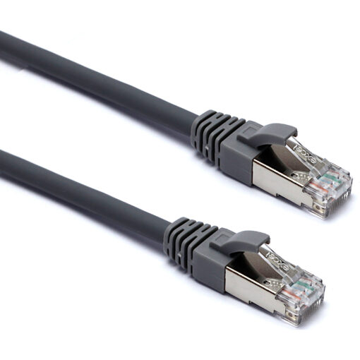 Excel S/FTP patch/lead kabel cat.6A, 5m, siv