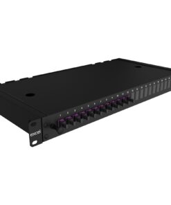 Excel Enbeam 24-smerni optični panel, MM FOP 12 LC DX (24F), vijoličen, P