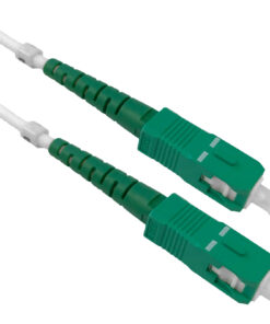 Excel OS2 optični kabel, P/L G.657.B3 SCA-SCA, 2,8mm, SX, bel, 0,5m