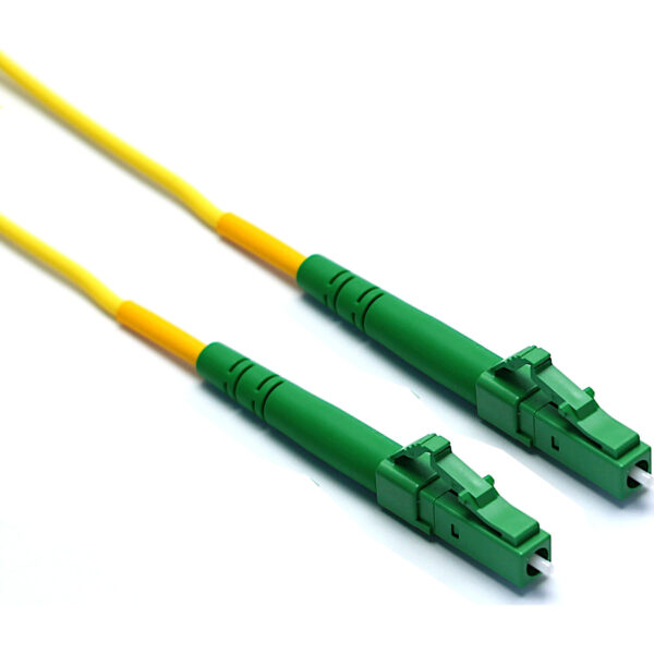 Excel optični kabel, OS2, P/Lead, 2mm, LC/APC-LC/APC SX, rumen, 2m