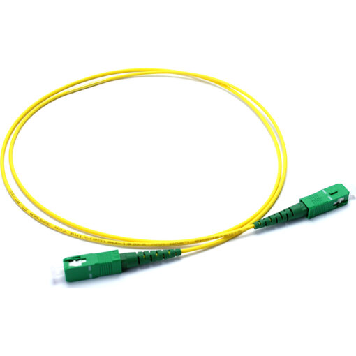 Excel optični kabel, OS2, P/Lead, 2mm, SC/APC-SC/APC SX, rumen, 1m - Image 2