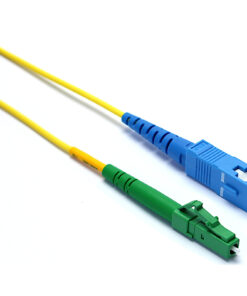 Excel optični kabel, OS2, P/Lead, 2mm, SC/UPC-LC/APC SX, rumen, 1m