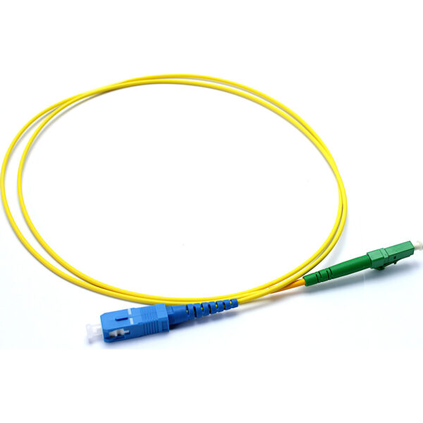 Excel optični kabel, OS2, P/Lead, 2mm, SC/UPC-LC/APC SX, rumen, 2m - Image 2