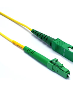 Excel optični kabel, OS2, P/Lead, 2mm, SC/APC-LC/APC SX, rumen, 3m