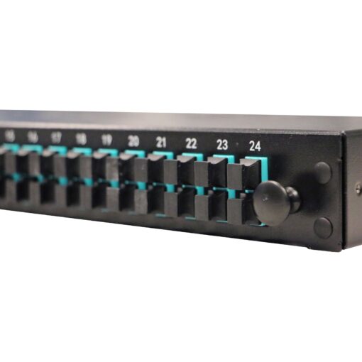 Excel Enbeam 24-smerni optični panel, MM FOP 24 LC QD (96F), sinje moder - Image 3