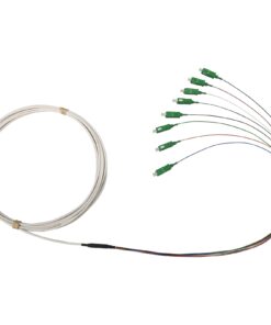 Encasa kabelski sklop 8F SCA, odprt konec, bel, 60m