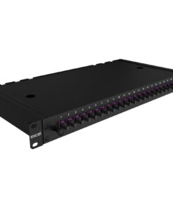 Excel Enbeam 24-smerni optični panel, MM FOP 24 LC DX (48F), vijoličen, P