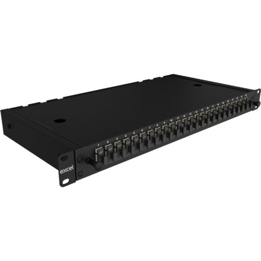 Excel Enbeam 24-smerni optični panel, MM FOP 24 SC DX (48F), bež, P