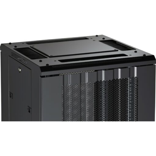 Excel komunikacijska omara ER 33U, 8x10, Wave Double B-Sides F-VCM, črna - Image 3
