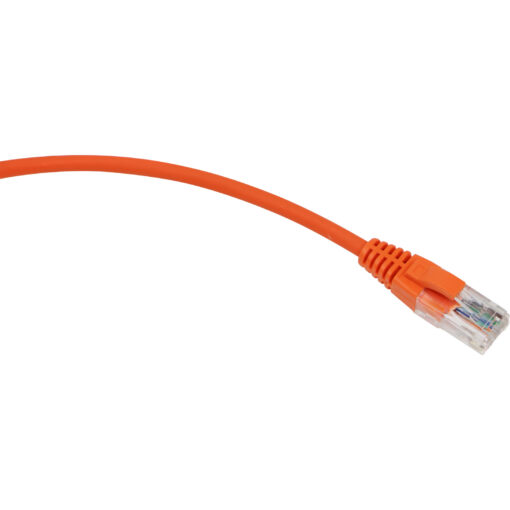 Excel U/UTP kabel cat.5E, P/Lead, LSOH, z rezilom, 9m, oranžen