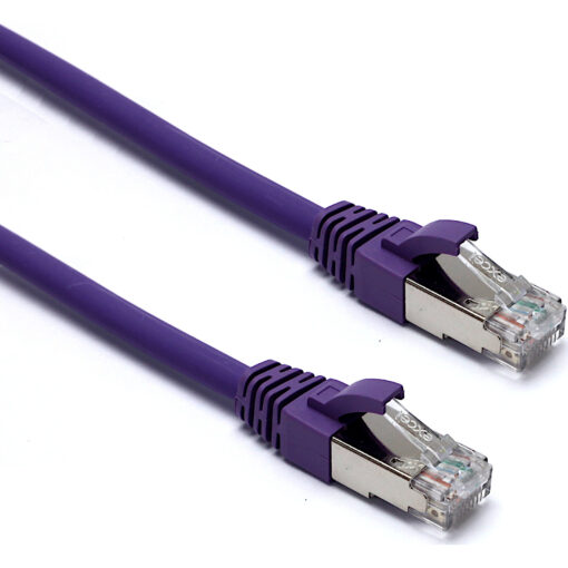 EXCEL UTP KABEL CAT.6, TRD, LSOH, PATCH LEAD, 10M, VIJOLIČEN, Dca
